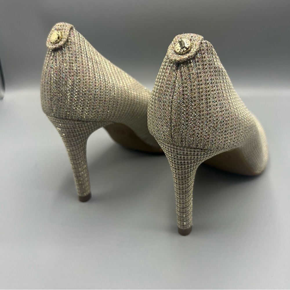 Michael Michael Kors Alina Flex Glitter Pumps Heels - Picture 3 of 7